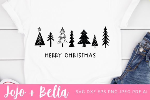 Download Merry Christmas Trees SVG Cut File - Merry christmas trees svg Collection