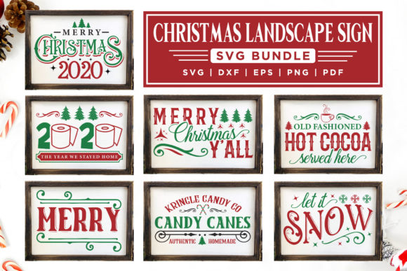 Download Christmas Sign SVG Bundle - Premium Resources