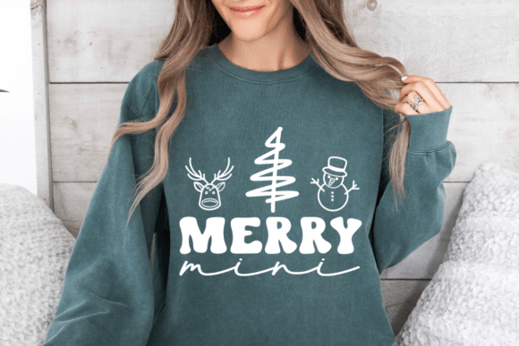 Download Merry Mini SVG, Kids Christmas Shirt SVG - Christmas shirt Collection