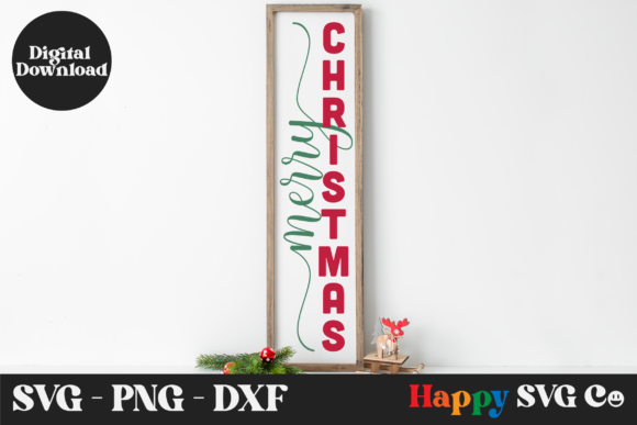 Download Vertical Merry Christmas Sign - Christmas sign Collection