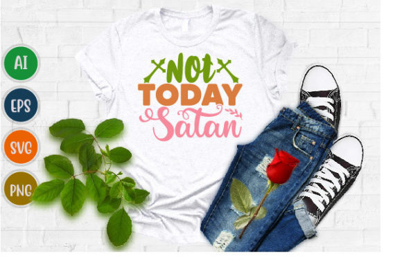 Download Not Today Satan, Religious Blessing Svg - Religious blessing svg Collection